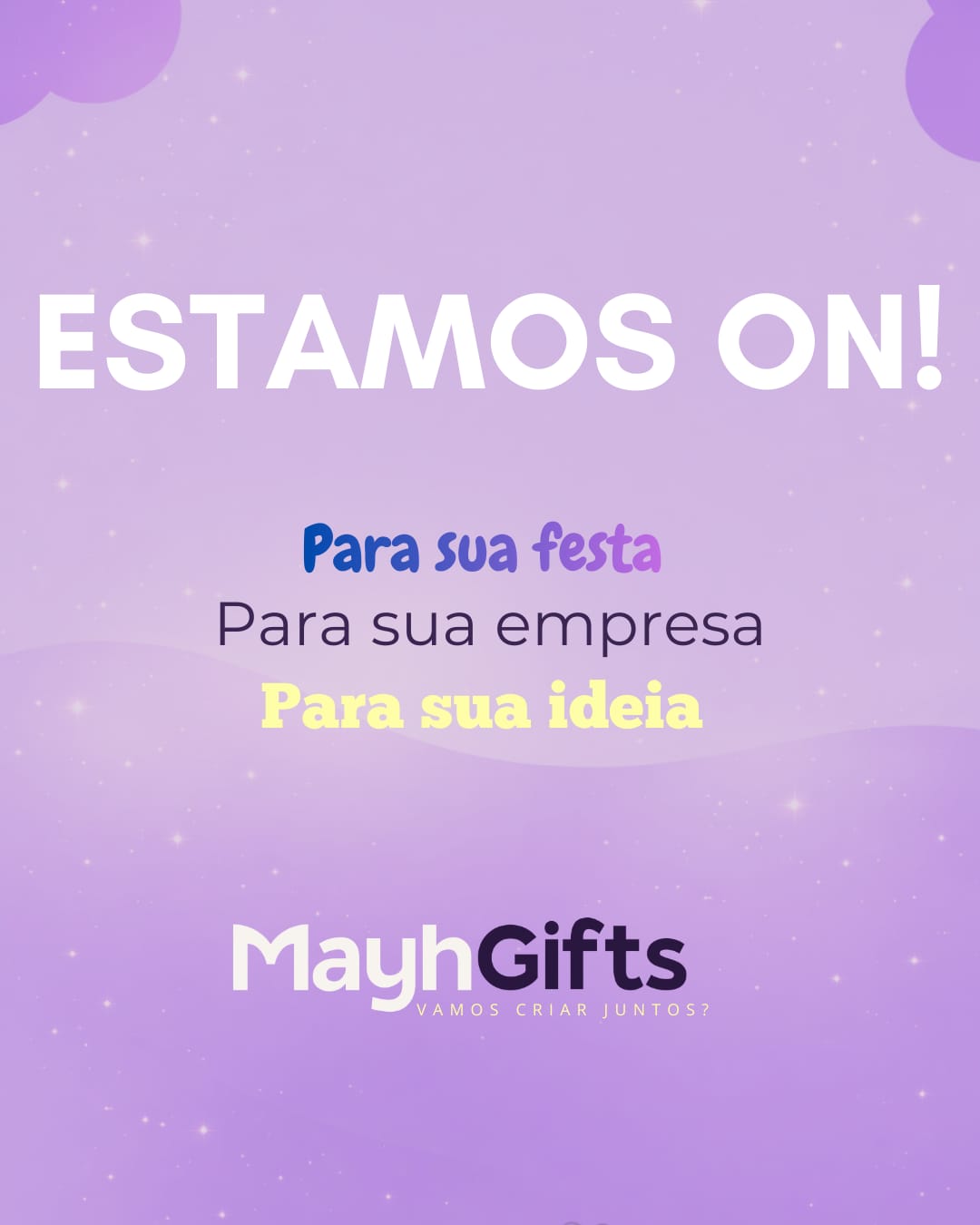 Estamos ON MayhGifts